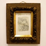 Delphes, étude à la mine de plomb : 57 x 48 cm.