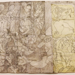 Païenne, étude à la mine de plomb : 88 x 133 cm.